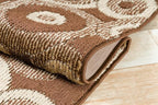Custom Size Long Brown Hallway Runner Rug | Cut to Length 2'3" x 20' (Runner) | Non-Slip & Machine Washable | REMNAZ