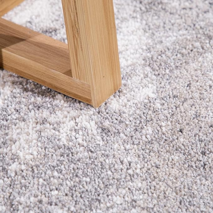 Paco Home Abstract Area Rug Artful Mottled Color Pattern in Beige Grey, Size: 2'8" x 4'11"