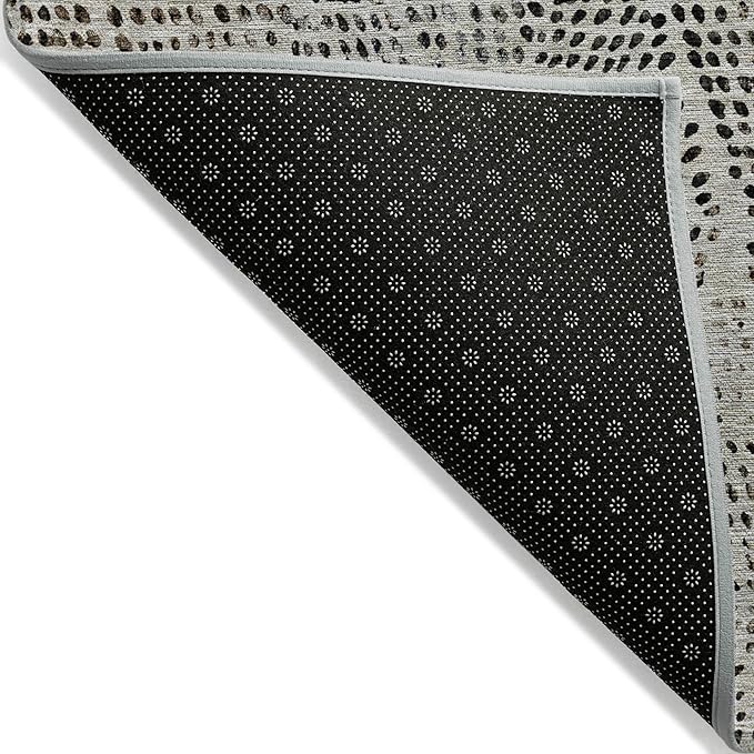 Addison Rugs Chantille ACN591 Gray 3' x 5' Indoor Outdoor Area Rug, Easy Clean, Machine Washable, Non Shedding, Bedroom, Living Room, Dining Room, Kitchen, Patio Rug
