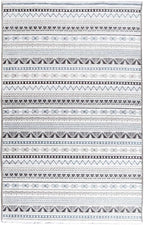 Alfa Rich 3x10 Blue Gray White Washable Area Rugs for Living Room Hallway Kitchen Decor Runner
