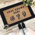 EARTHALL Small Area Rug 2x3 Ft Washable Rugs for Entryway Non Slip Braided Throw Rugs with Rubber Backing Door Mat Indoor Outdoor Entrance Cotton Woven Carpet for Kitchen Foyer Front Door, Black