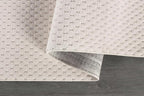 CAMILSON Modern Runner Rug 2x7 Luxury Pebble Pattern Micro Loop Hallway Rugs Soft High-Low Pile Stain Resistant Easy to Clean Non-Shedding Durable Entryway Kitchen Indoor Area Carpet (White)