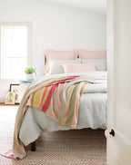 Dash and Albert Torrey Wool Area Rug - 9.5 X 13.5 Multicolor Geomatric Handwoven Accent Rug - Durable, Low Pile, Guest Room, Home Office, Dining Room - Premium Luxury Hotel Quality Soft Breathable