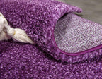 Unique Loom Solo Collection Area Rug - Calabasas (2' 2" x 13' 1" Runner, Violet)