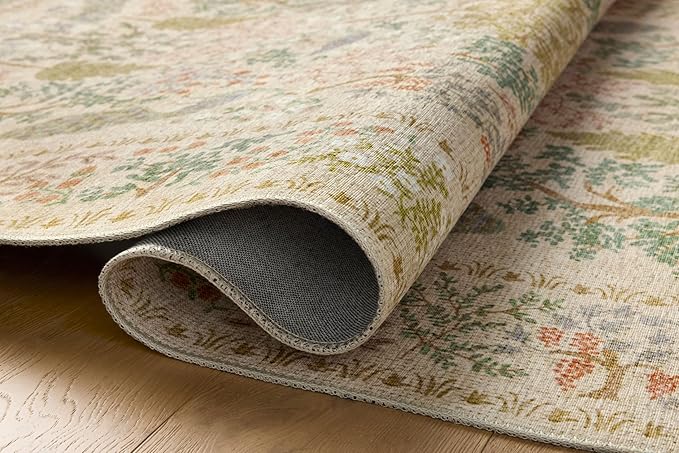 Loloi Rifle Paper Co. Canopy Collection CNP-05 Ivory 3'-9" x 5'-9" Accent Rug