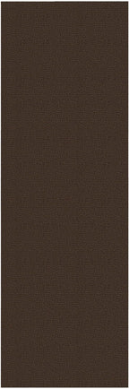 EARTHALL Washable Runner Rug 2x6 Ft Non Slip Runners for Hallways Cotton Rubber Backed Kitchen Runner Braided Indoor Floor Carpet Runners for Entryway, Hallway, Kitchen, Bedroom, Brown/Coffee