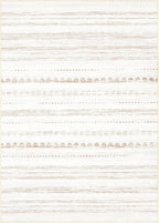 Nakagishi 6x8 Area Rugs Living Room: Washable Boho Large Neutral Soft Farmhouse Rug Stain Resistant Modern Indoor Floor Non-Slip Carpet for Bedroom Nursery Kids Playroom Office Dining Room Dorm- Brown