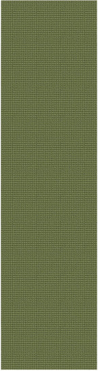 Braided Runner Rug 3x10 Ft Washable Runners for Hallways Non Slip Rubber Backed Kitchen Runners Cotton Long Entryway Runner Indoor, Woven Carpet for Hall Kitchen Entryway, Green