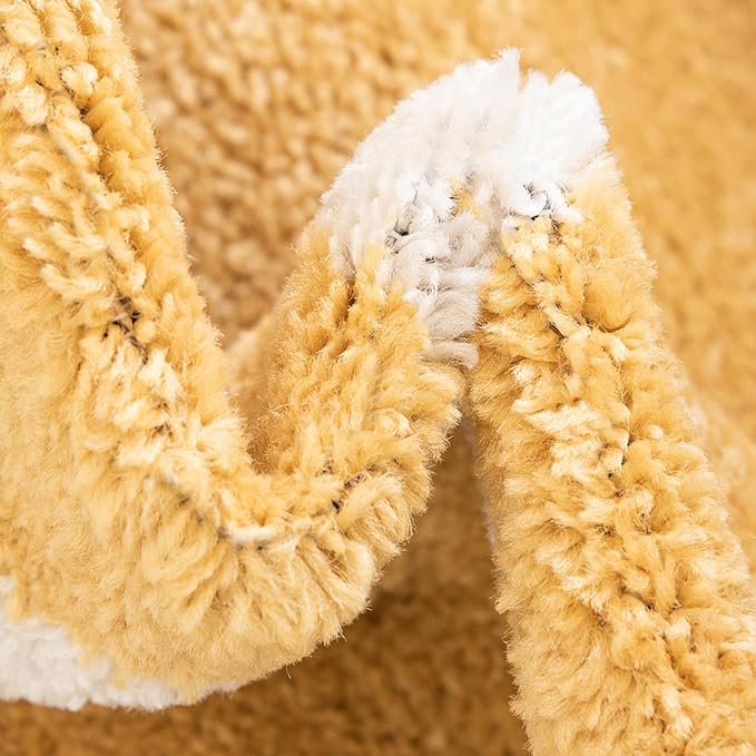 Rugs.com Lattice Frieze Collection Rug – 2' x 3' Yellow Medium Rug Perfect for Living Rooms, Large Dining Rooms, Open Floorplans