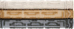 Dash and Albert Campbell Iron Handwoven Wool Rug, 8 X 10 Feet, Neutral/Grey Geometric Pattern - Premium Luxury Hotel Quality Soft Breathable Hypoallergenic Machine Washable Easy Care All Season