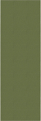 Braided Runner Rug 2x6 Ft Washable Runners for Hallways Non Slip Rubber Backed Kitchen Runners Cotton Entryway Runner Indoor, Woven Floor Carpet for Hall Kitchen Bedroom, Green