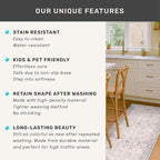 Boho Light Grey Living Room Rug 6x9 - Modern Vintage Eclectic Floral Paste Neutral Taupe, Washable Low Pile Non-Slip Large Area Rugs for Dining Under Table Bedroom