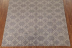 Modern Collection 8 x 8 Moroccan Trellis Area Rug, All-Over/Geometric Wool Carpet for Home Décor, Living Room, Dining Room, and Bedroom