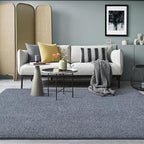 AROGAN Small Washable Area Rugs for Bedroom, 2×4 Runner Rug with Memory Foam for Hallway, Non Slip Fluffy Carpet Indoor Rug Runner for Kitchen, Bedside, Entryway Bathroom Home Decor, Navy Blue