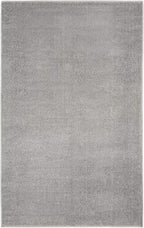 Nourison Home Nourison Essentials Silver Grey 3' x 5' Area Rug - Easy Clean, Non Shedding, Bed Room, Living Room, Dining Room, Kitchen (3' x 5')