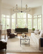 Loloi Chris Loves Julia Chris Collection CHR-02 Natural/Sage 7'-9'' x 9'-9'', .50" Pile Height, Area Rug