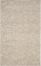 SAFAVIEH Natura Collection Area Rug - 4' Square, Beige, Handmade Wool Blend, Textured Design, Ideal for Living Room, Bedroom, Dining Space (NAT620B)