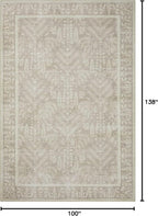 Loloi Rifle Paper Co. Maison Collection MAO-02 Bough Natural 8'-4" x 11'-6", .19" Pile Height, Area Rug