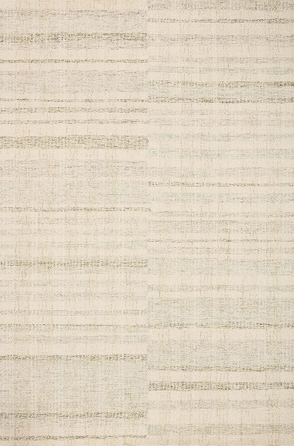 Loloi Chris Loves Julia Chris Collection CHR-02 Natural/Sage 2'-6'' x 11'-6'', .50" Pile Height, Runner Rug