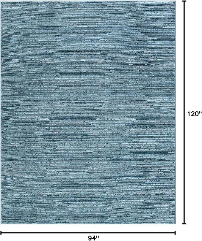 Unique Loom Finsbury Collection Area Rug - Kate (7' 10" x 10' Rectangle, Blue)