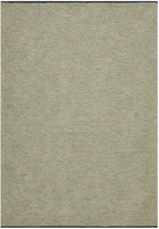 LUXE WEAVERS Modern Farmhouse Green 9x12 Washable Area Rug, Anti-Slip Diamond Pattern Carpet