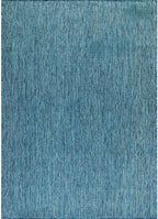 CAMILSON Outdoor Rug 10x14 Modern Area Rugs for Large Indoor and Outdoor Patios and Porches - Waterproof, Washable, Non-Shedding, Easy-to-Clean Outside Carpet (10 x 14, Solid - Aqua)
