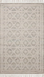 Loloi Angela Rose Rivers Collection RIV-02 Lagoon/Ivory 9'-3" x 13' Reversible Area Rug