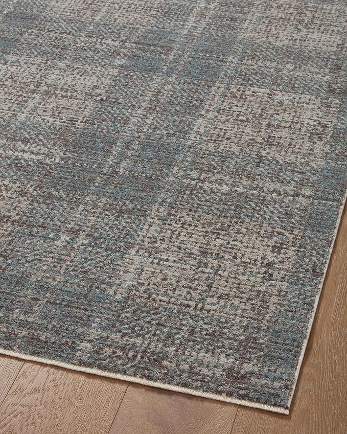 Loloi Angela Rose Ember Collection EMB-09 Denim/Charcoal 3'-6" x 5'-6" Accent Rug