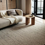 Rugs USA Hamptons Marled Ivory/Grey, 9'6" x 13'6", Hand Woven, Marled, Tassel, Soft and Cozy, High Traffic, Stain Resistant, Easy Clean, Durable Area Rug for Bedroom, Living Room, Dining, Den, Foyer