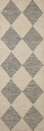 Loloi Chris Loves Julia Francis Collection FRA-01 Beige/Charcoal 2'-3" x 3'-9" Accent Rug