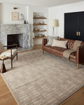 Loloi Darby Collection DAR-07 Pebble/Sand 4'-0" x 6'-0" Accent Rug