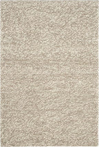 SAFAVIEH Area Rug 4x6 - Natura Collection - Beige, Handmade Wool Blend, Textured Design, Ideal for Living Room, Bedroom, Dining Space (NAT620B)