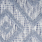 Nourison Home Versatile Denim Blue 7' x 10' Area Rug - Easy Clean, Non Shedding, Bed Room, Living Room, Dining Room, Kitchen (7' x 10')