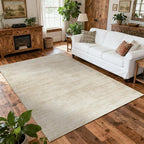 5x7 Area Rugs for Living Room,Washable Tan Beige Neutral Abstract Minimalist Boho Modern Farmhouse Rug for Dining Room Bedroom Light Brown