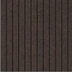 Ottomanson 2'7" x 52' Hallway Runner with Scraper Pile - Extra Durable Non-Slip Rug Mat for Indoor & Outdoor Use - Ideal for Kitchen, Entryway & Garage - High-Traffic Carpet, Brown