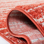 SAFAVIEH Adirondack Collection Runner Rug - 2'2" x 9', Orange & Grey, Modern Ombre Design, Non Shedding & Easy to Clean, Ideal for Hallway, Foyer, Kitchen, Entryway, Bedroom (ADR113P)