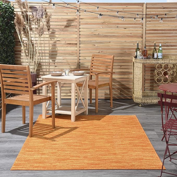 Nourison Home Nourison Essentials Sunburst 4' x 6' Area Rug - Easy Clean, Non Shedding, Bed Room, Living Room, Dining Room, Kitchen (4' x 6')