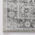 LUMI Washable Area Rug 8x10 for Living Room, Ultra Soft Stain Resistant Carpet with Non Slip Rubber Backing, Non-Shedding Low Pile Rugs for Bedroom, Dining Room, Indoor, Office