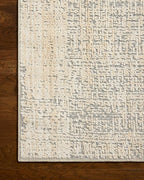Loloi Amber Lewis Bexley Collection BEX-03 Natural/Slate 9' x 13' Area Rug Neutral, Textured, Living, Bedroom, Dining, Carpet