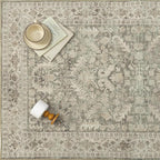 Brown 3x5 Entryway Rug Vintage Area Carpet Indoor Office Washable Door Mat Entrance Small Low Pile Traditional Distressed Retro Accent Throw Rug Non Slip Kitchen Bathroom