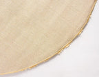Unique Loom Davos Shag Collection Area Rug - Solid (10' Round, Sun Yellow)