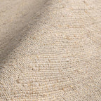 nuLOOM 2'6" x 8' Elfriede Jute & Cotton Hand Woven Area Rug, Natural, Solid Rustic Farmhouse Style, Weaved Design, Natural Fiber, For Bedroom, Living Room, Dining Room, Hallway, Office, Entryway