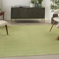 Nourison Home Nourison Essentials Green 7' x Square Area Rug - Easy Clean, Non Shedding, Bed Room, Living Room, Dining Room, Kitchen (7' x Square)
