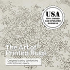 ReaLife Rugs Machine Washable Area Rug Runner - Living Room Bedroom Bathroom Kitchen Entryway Office - Padded Low Pile Stain Resistant Premium - Boho Farmhouse Vintage - Paige - Ivory 3' x 5'