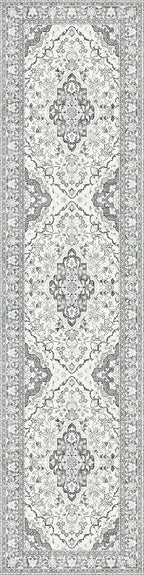 Washable Runner Rug 2.5x10 | Non Slip Rug Runners for Hallways, Entryways, Kitchens, Bathrooms, Bedrooms | Ultra-Soft Flannel Carpet Runners with Rubber Backing (Beige, 2.5x10)