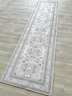 Fame Living Faded Oushak Rug, Turkish Vintage Floral Pastel Large Oversized Area Rugs for Living Room Dining Bedroom Kitchen Bathroom Nursery (848BrCr, 9' x 12')