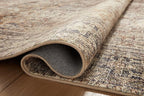 Loloi Amber Lewis Morgan Collection MOG-01 Sunset/Ink 2'-3" x 9'-6" 38" Thick Runner Rug feat. CloudPile, Neutral, Room Décor, Vintage Inspired, Livingroom, Bedroom, Dining Area