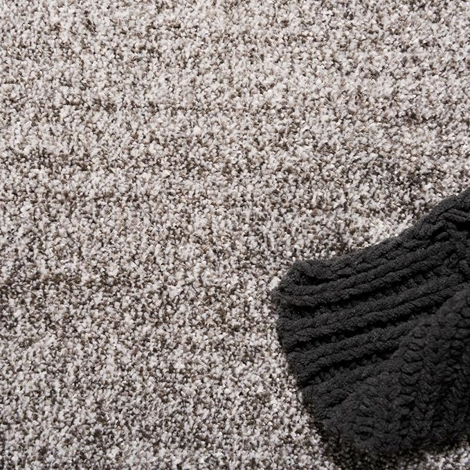 Rugs.com Angelica Collection Rug – 7' x 10' Light Gray Medium Rug Perfect for Bedrooms, Dining Rooms, Living Rooms