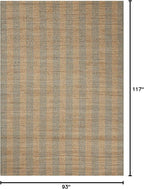 Loloi Chris Loves Julia Judy Collection JUD-04 Natural/Sky 7'-9" x 9'-9" Area Rug