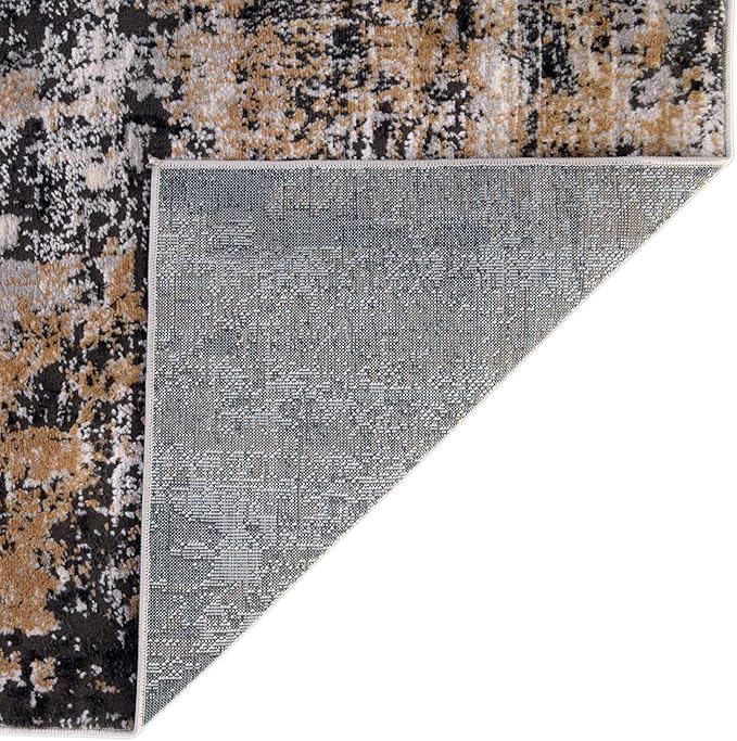Rugs.com Leipzig Collection Area Rug – 7X10 Beige Low-Pile Rug Perfect for Bedrooms, Dining Rooms, Living Rooms